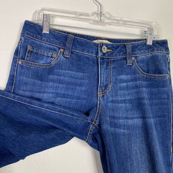 Cabi Ruby Dark Wash Low Rise Skinny Jeans Style #750 Size 8 - Picture 4 of 7